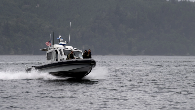 The Navy wants to fish a ship out of a harbor after it sunk