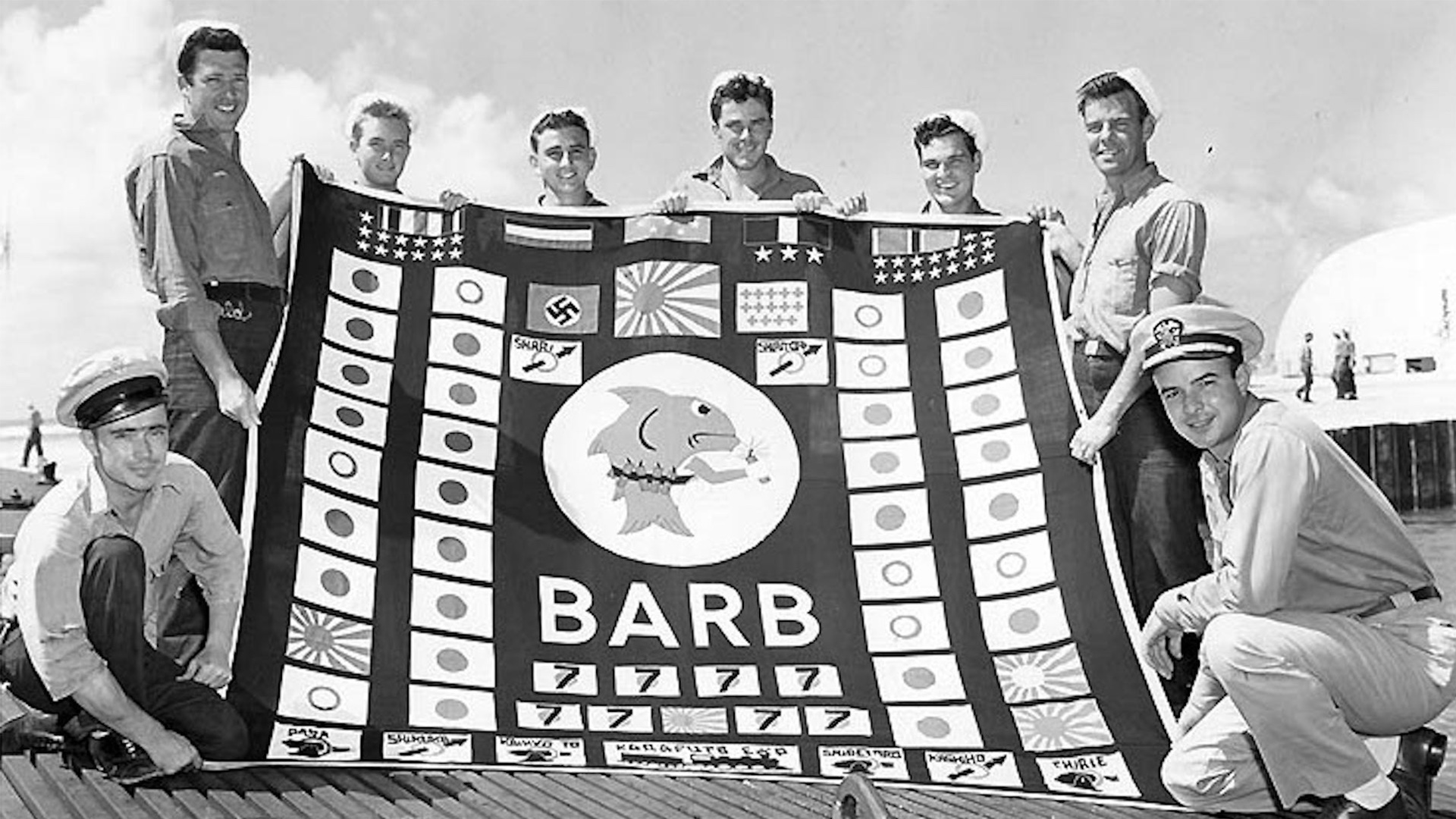 USS Barb U.S. Navy submarine Japan train sinking