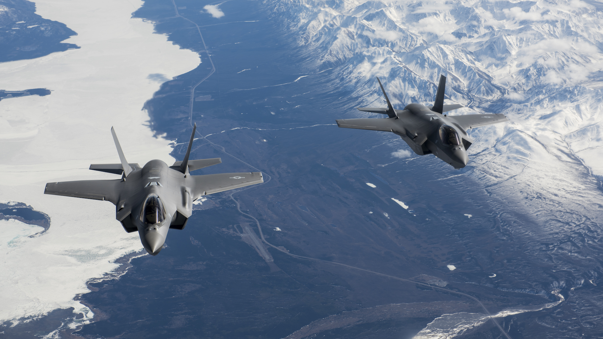 russian military aircraft intercept alaska f-35 nroad