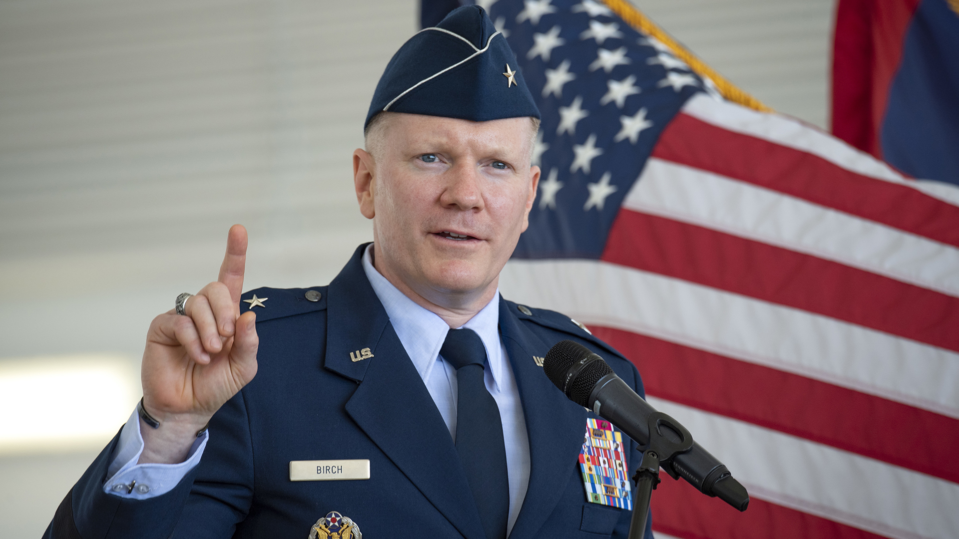 Air Force Brig. Gen. Paul Birch