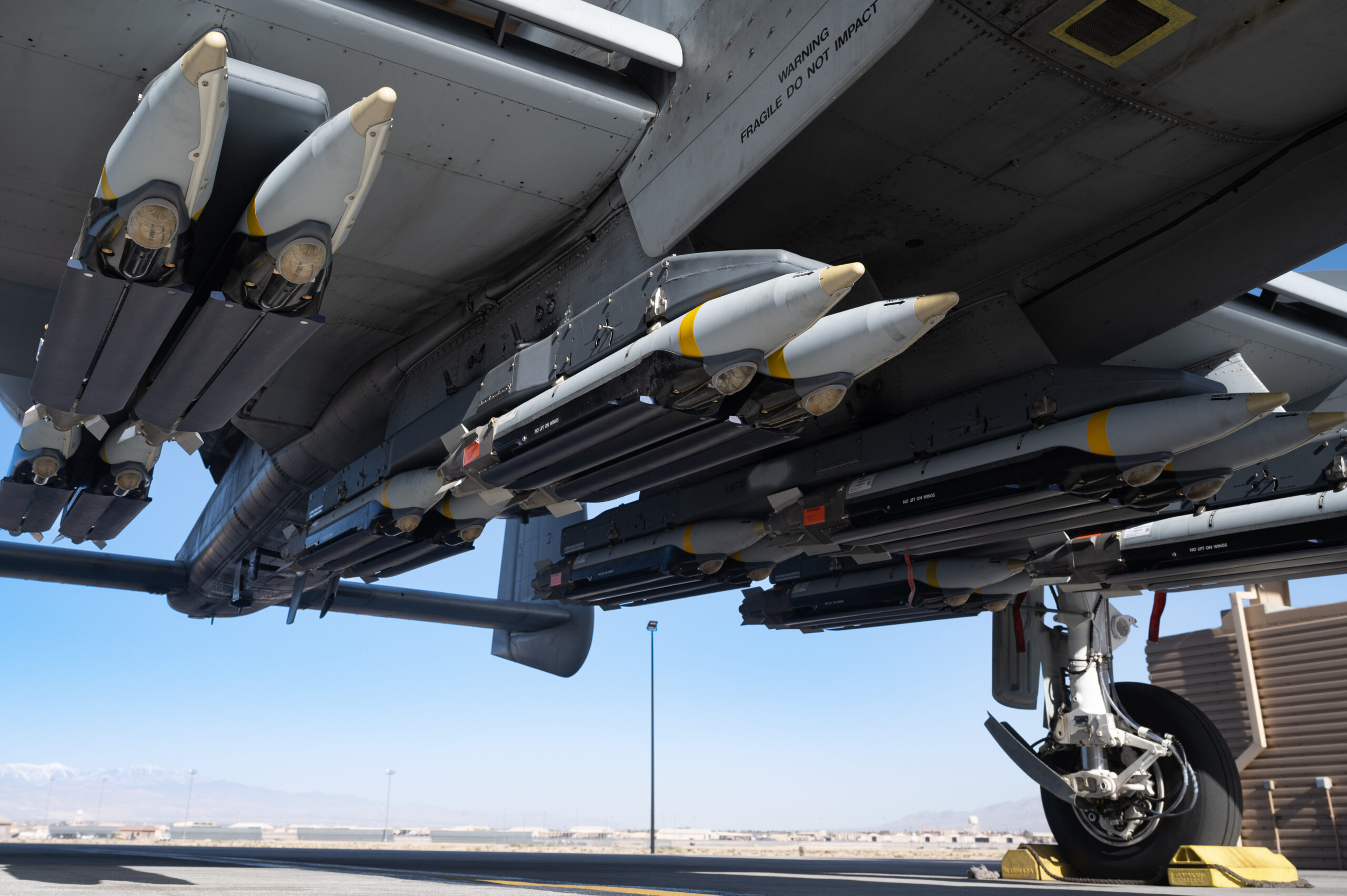 a-10 warthog small diameter bomb loadout