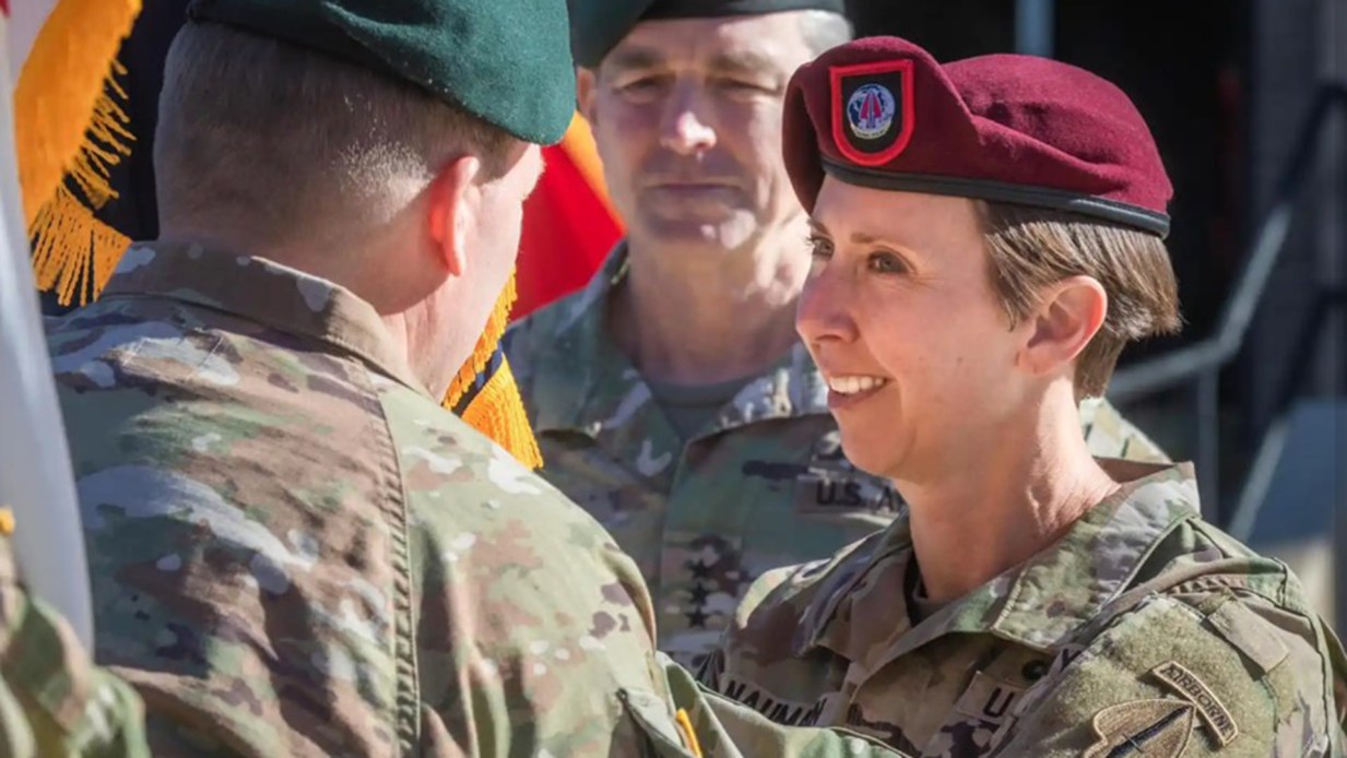 First female active-duty soldier graduates from sniper school - Task ...