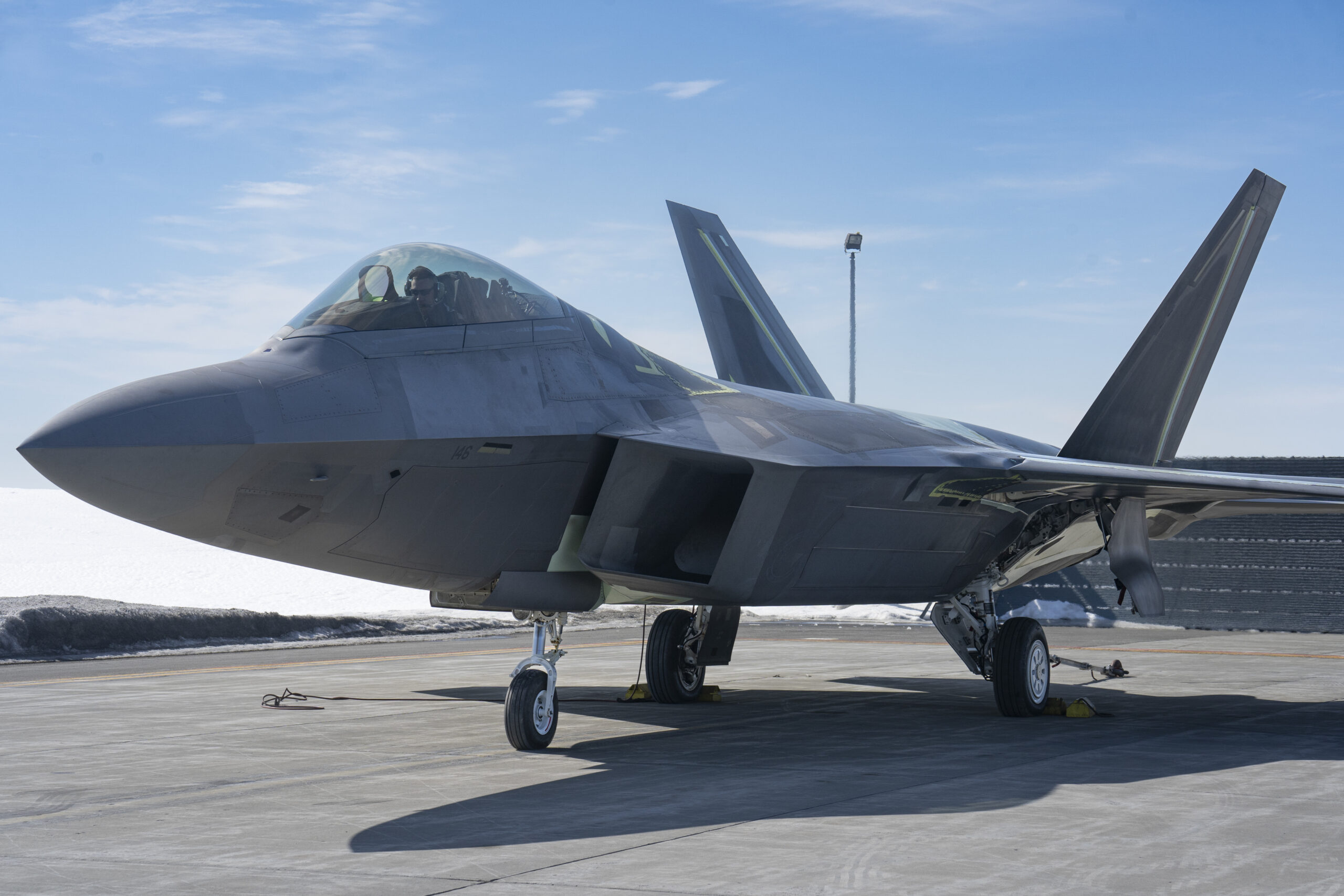 air force f-22 raptor rebuild Joint Base Elmendorf-Richardson