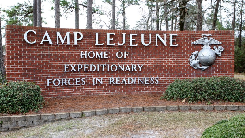 Camp Lejeune chemicals water Parkinson's disease study