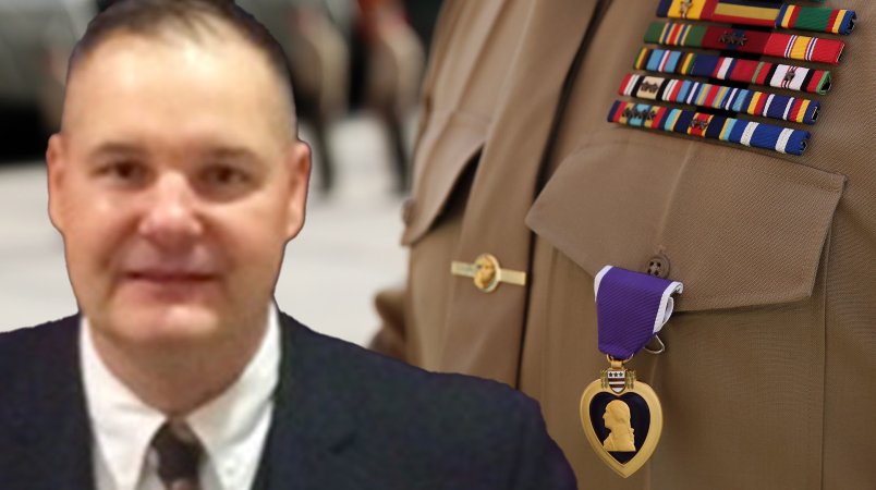 Marine vet charged with false Purple Heart claim, benefits fraud