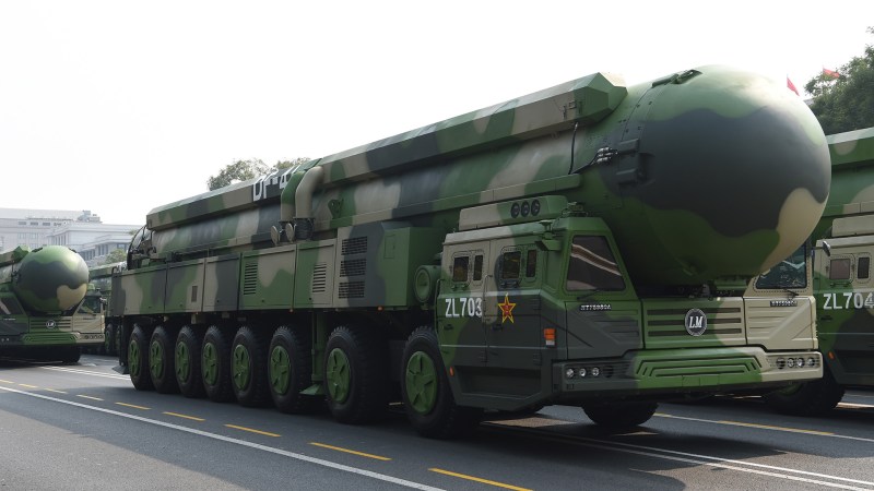 China has a stockpile of 500 nuclear warheads, up from 400 last year