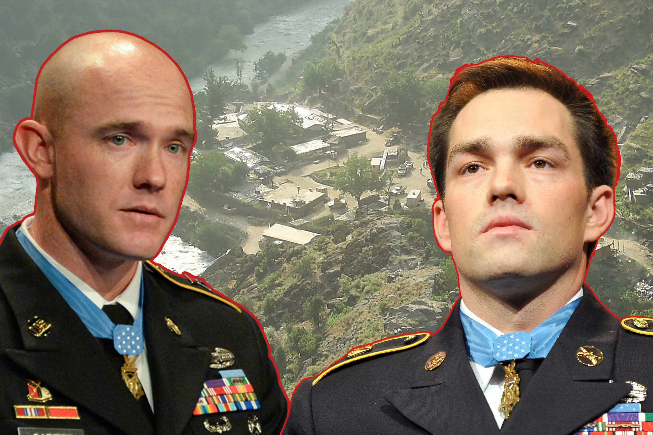 Ty Carter and Clint Romesha received the Medal of Honor for their selfless actions on Oct. 3, 2009, while defending Outpost Keating.