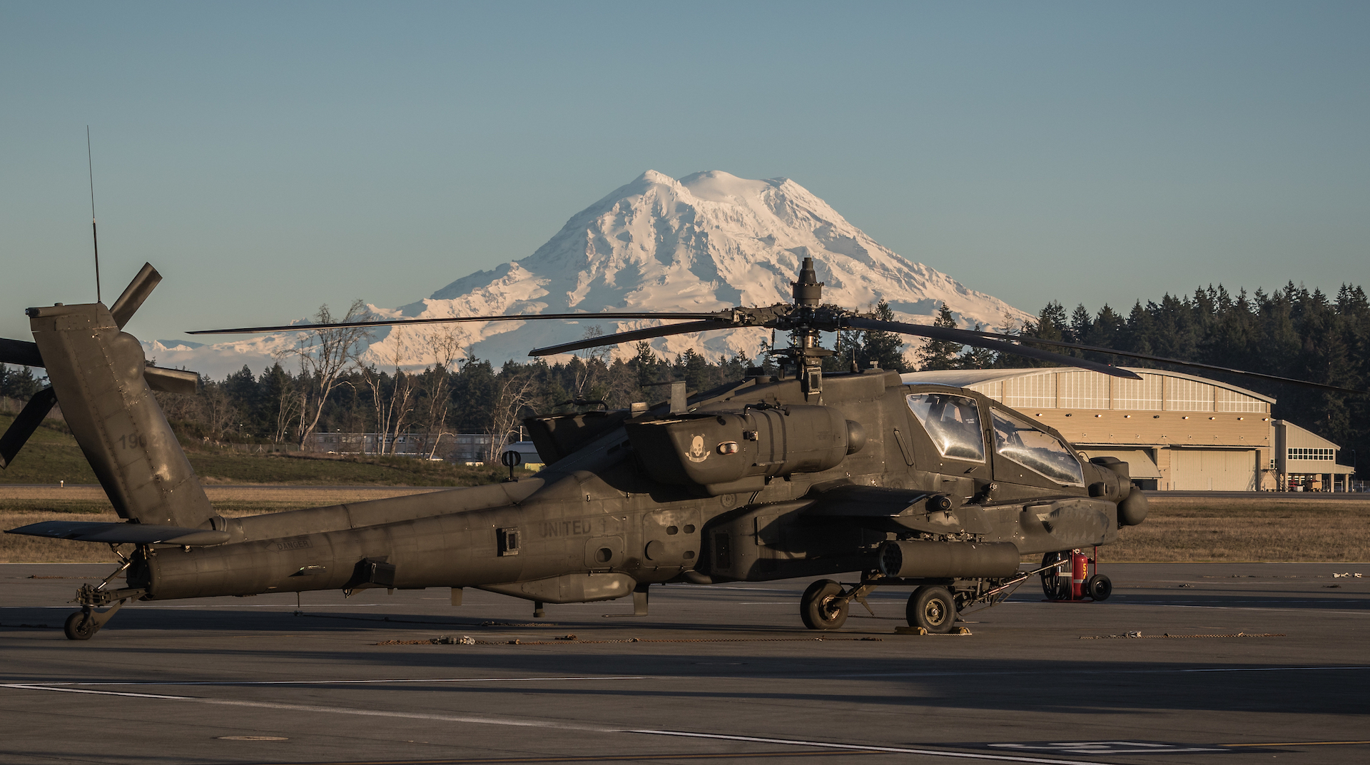 Army Apache helicopter