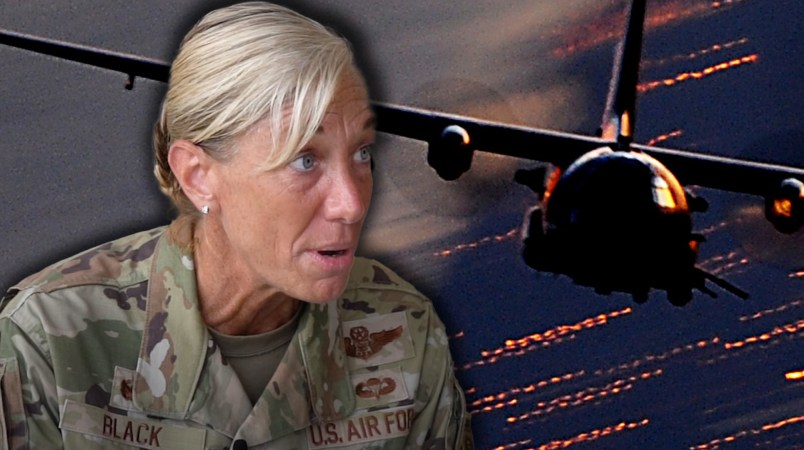A combat controller earned a secret Air Force Cross for battle with Russian mercenaries