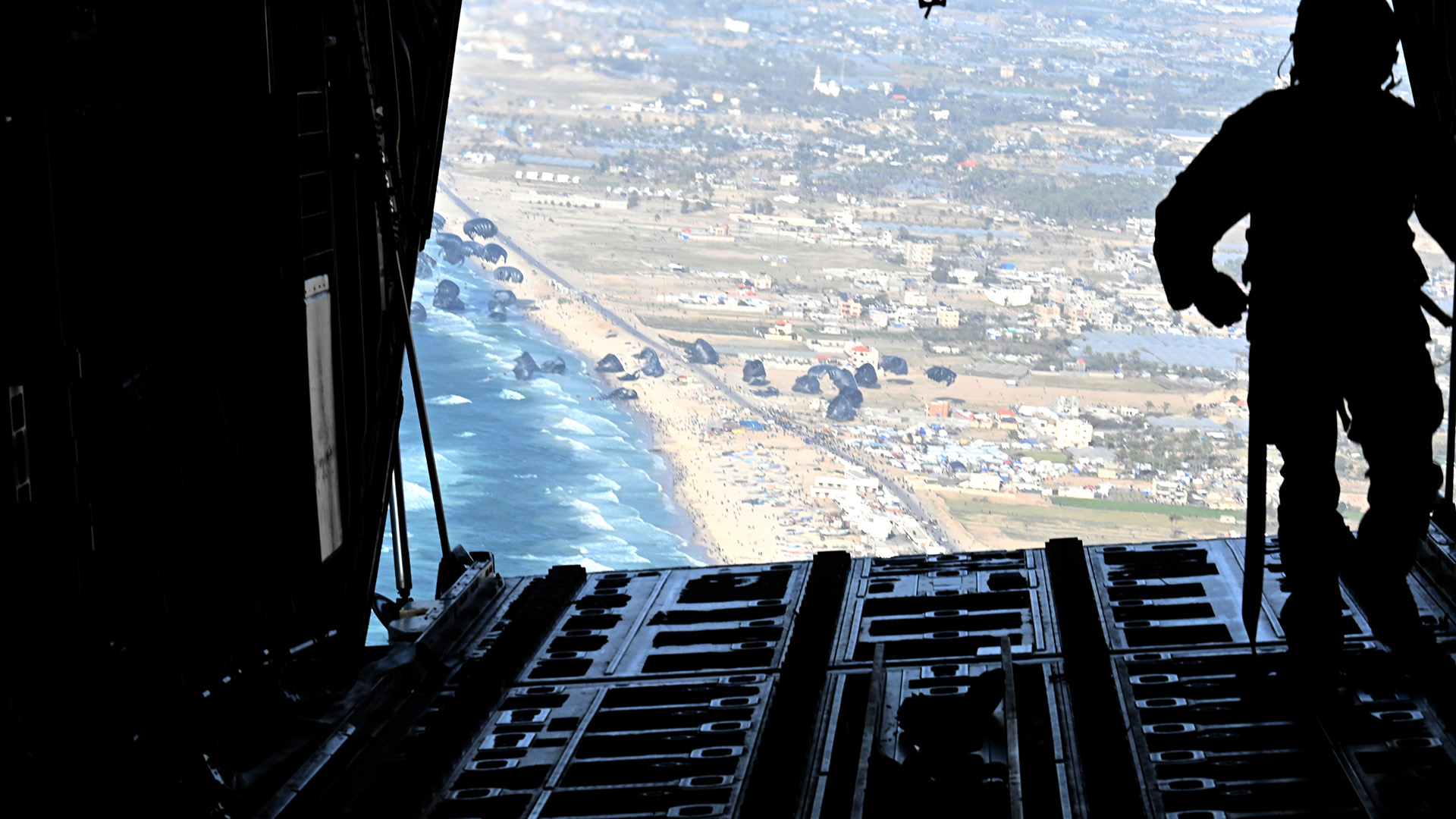 Gaza airdrop