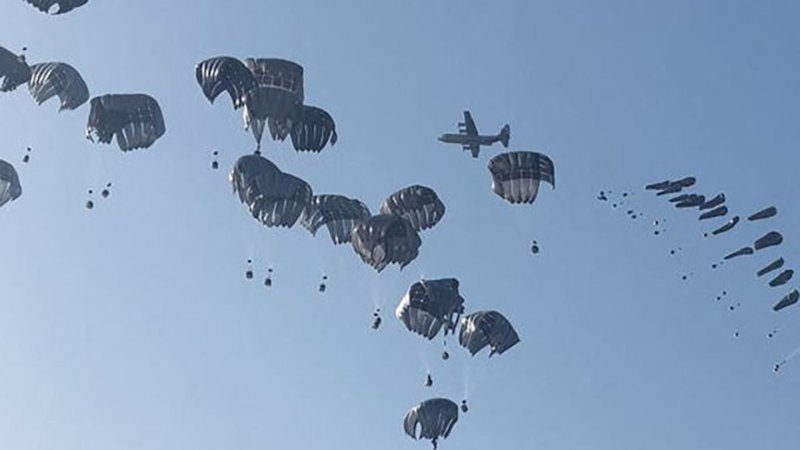 Gaza airdrop