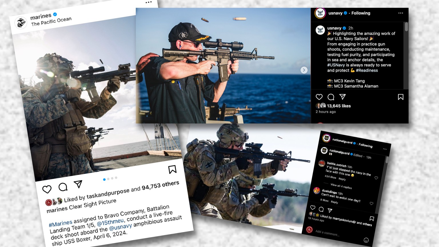 The Marines trolled the Navy on Instagram and it was awesome