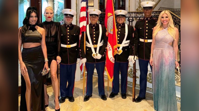 Marines at Mar-a-Lago