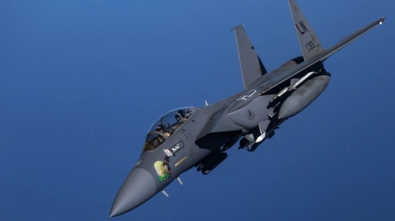 F-15E pilot, in a jet called ‘Mullet,’ packs Zyn and kills drones