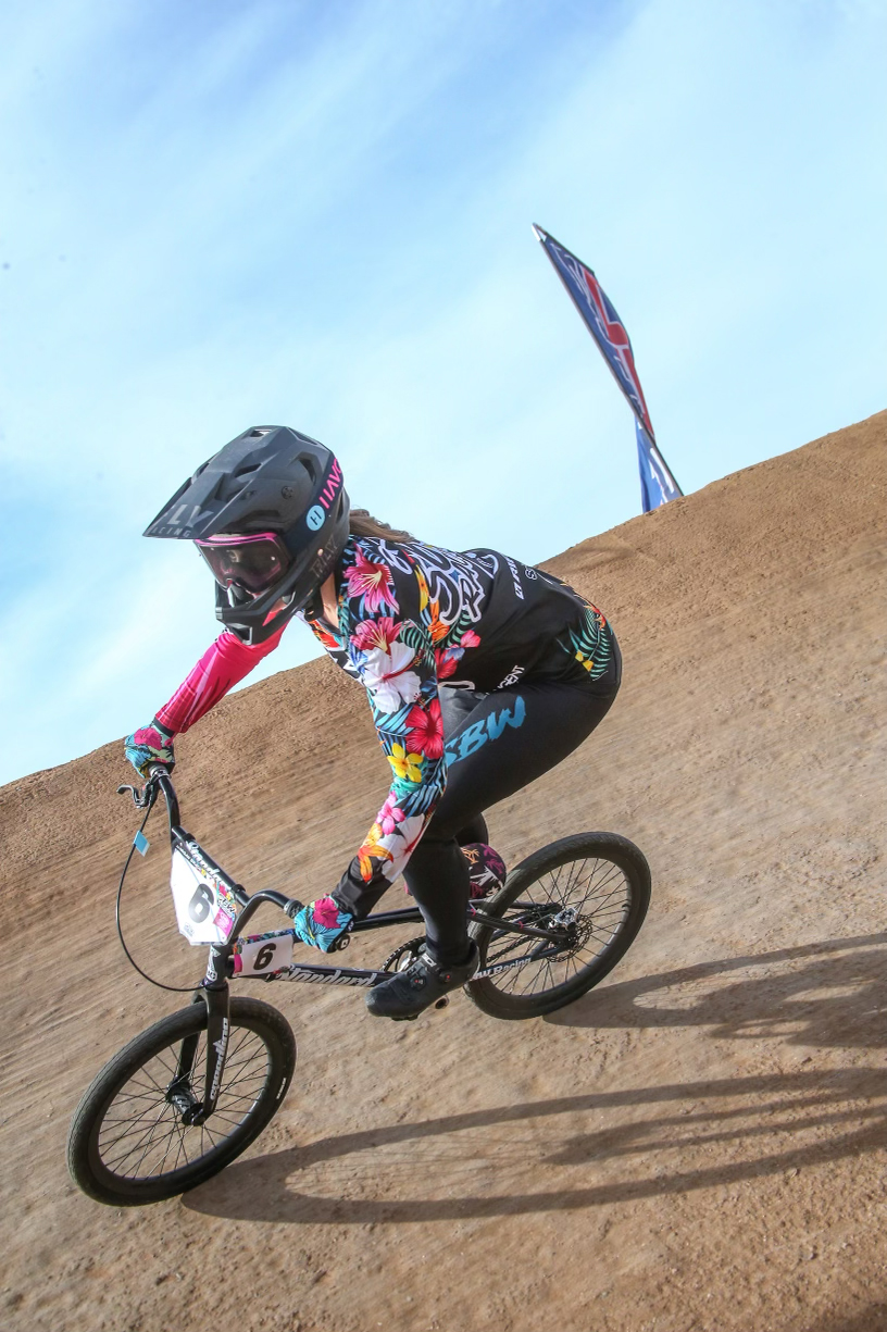 Morgan Brady BMX racing.