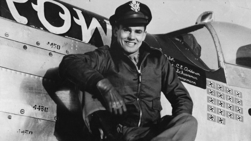 Bud Anderson, the last World War II ‘triple ace,’ dies at 102