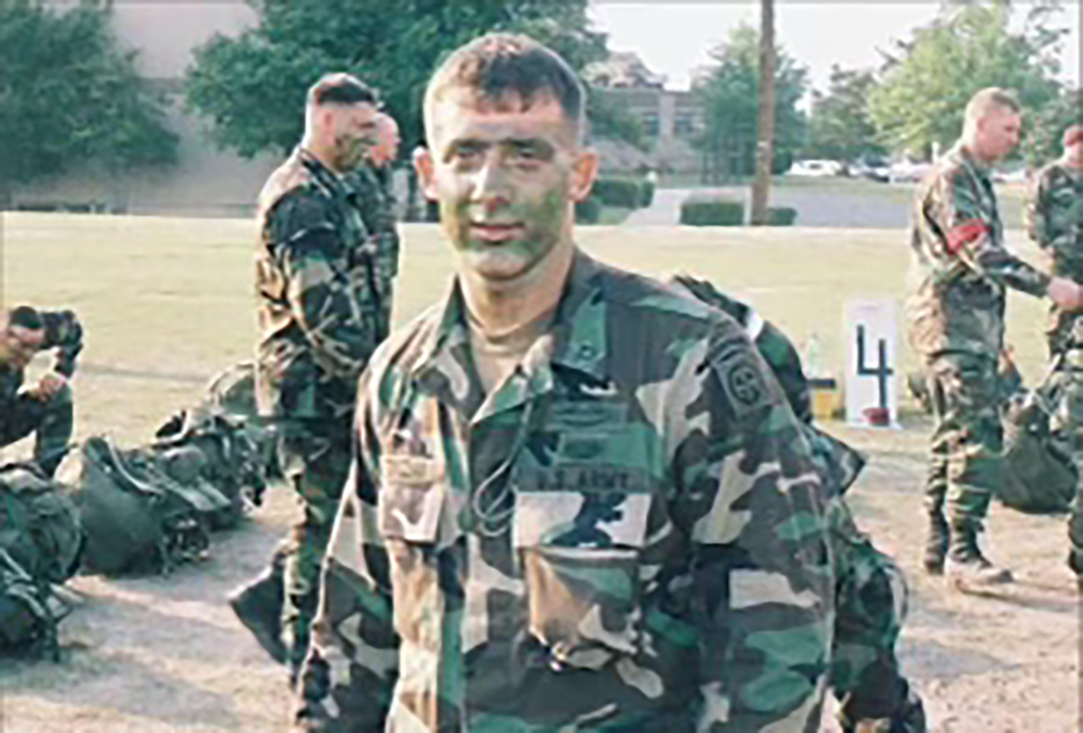 Zachary Tomczak during airborne operations.