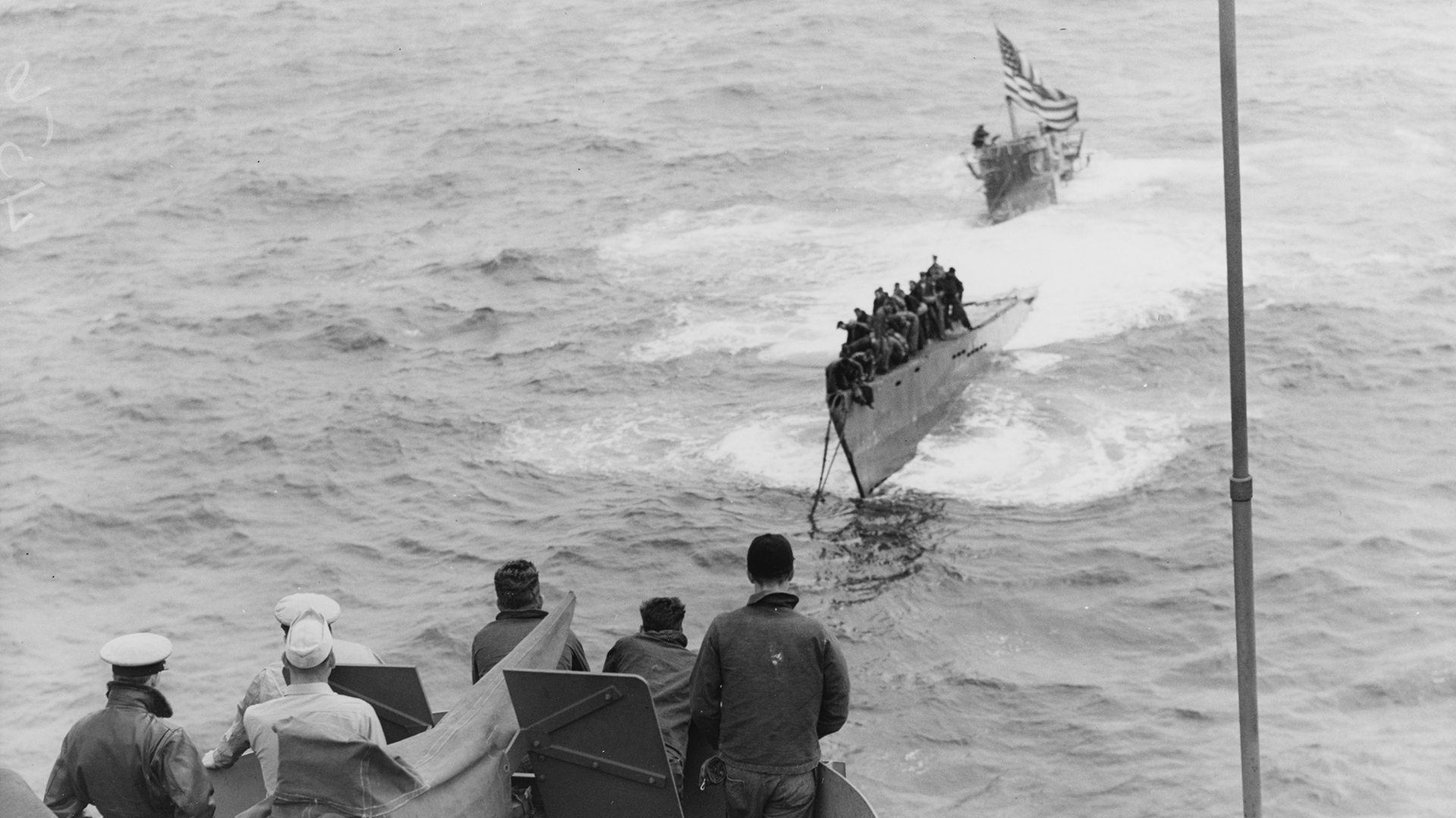 U.S. navy capture german u-boat u-505 world war ii