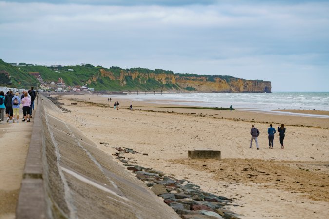 Omaha Beach Normandy D-Day 80th anniversary