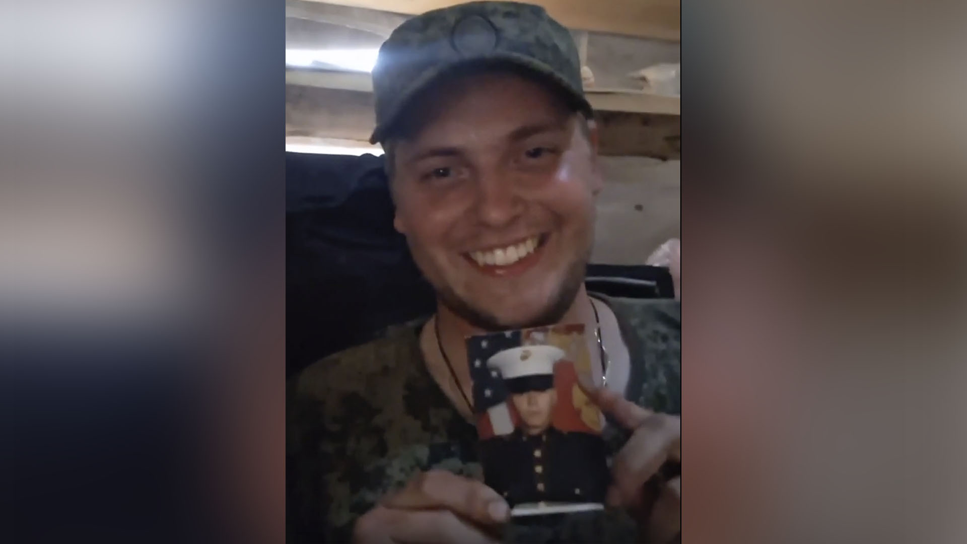 Man claiming in video to be U.S. Marine vet joins Russian military