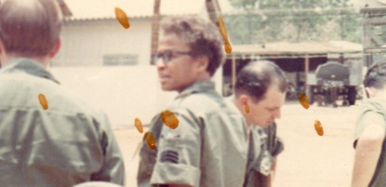 Doris Allen (right) in Vietnam. (photo courtesy U.S. Army)