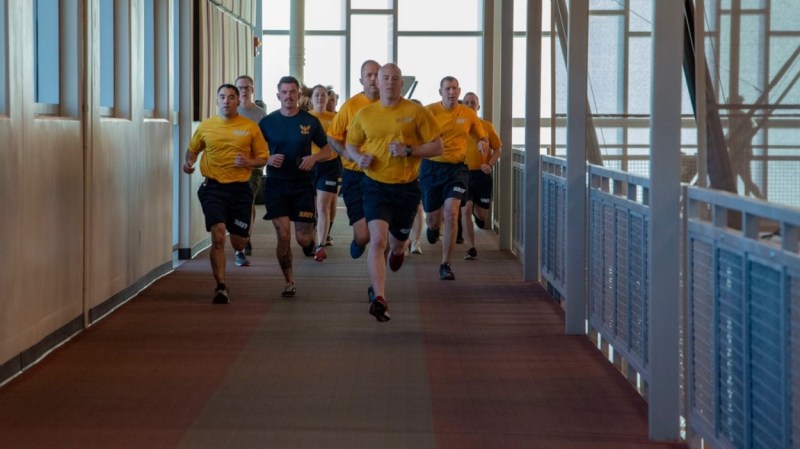Navy eases career ending rules for sailors who fail two consecutive fitness tests