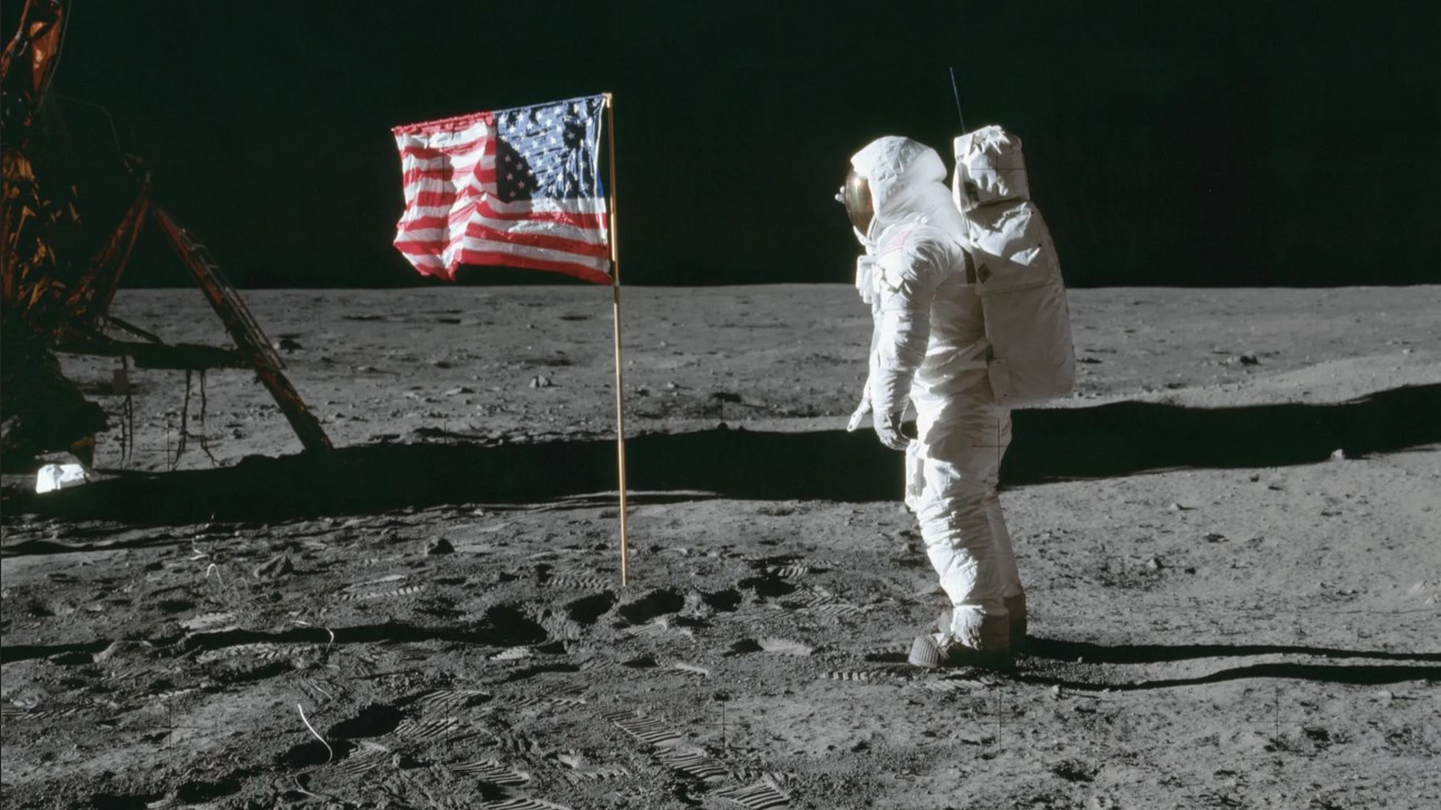 Astronaut Buzz Aldrin on the Moon, photographed by fellow Apollo 11 crew member Neil Armstrong. (photo courtesy NASA)