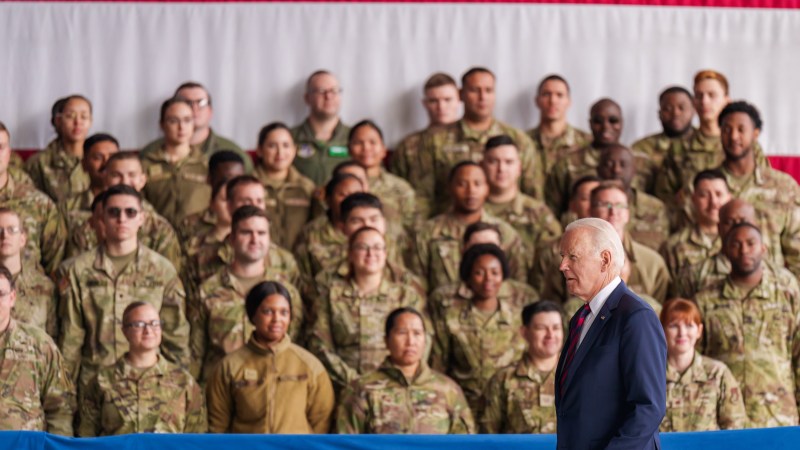 President Joe Biden attends a 9/11 memorial at Joint Base Elmendorf-Richardson on Sept. 11, 2023. (photo courtesy the White House)