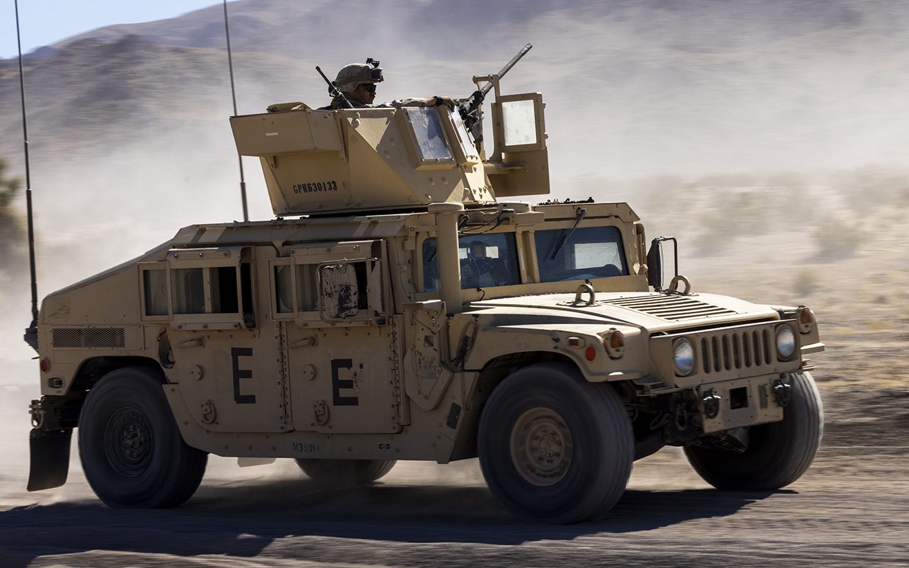 Marine Humvee