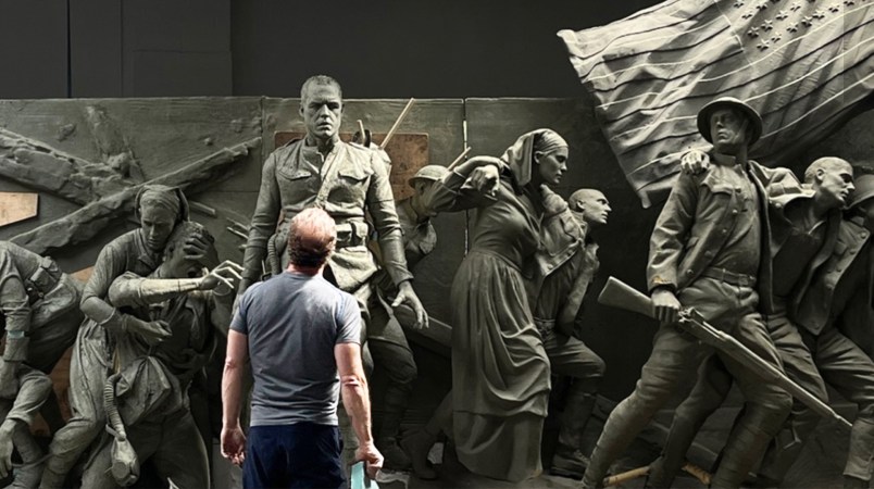 Sabin Howard, the sculptor and artist behind the WW I memorial,