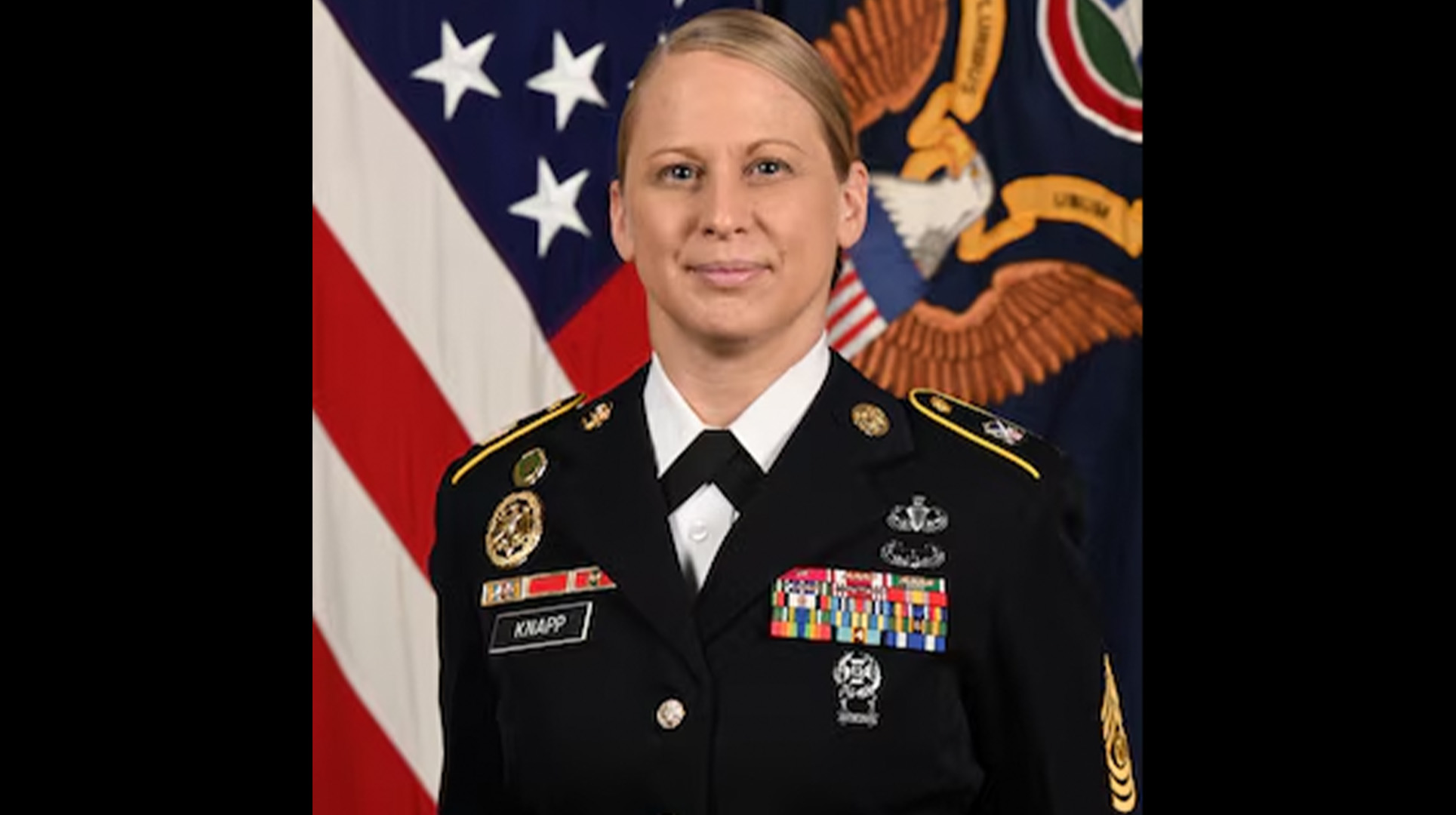 Command Sgt. Maj. Veronica E. Knapp relieved of duty