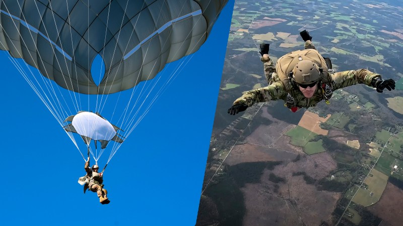 Static line and freefall parachute operations require different approaches and skillsets.