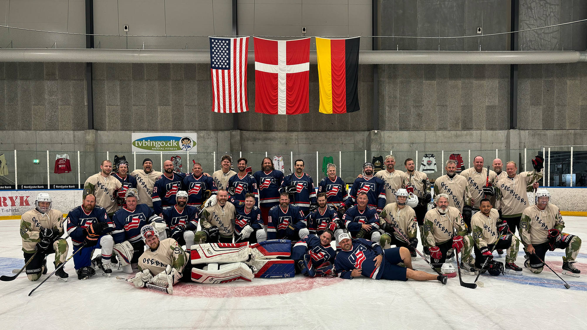 Team USA and the Denmark Operators