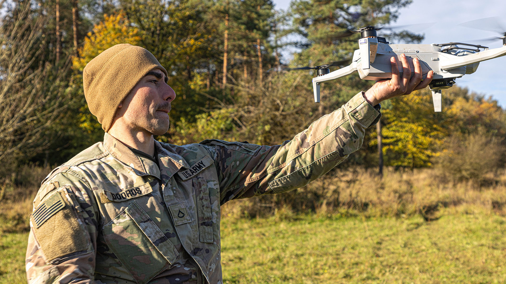 Army drone training