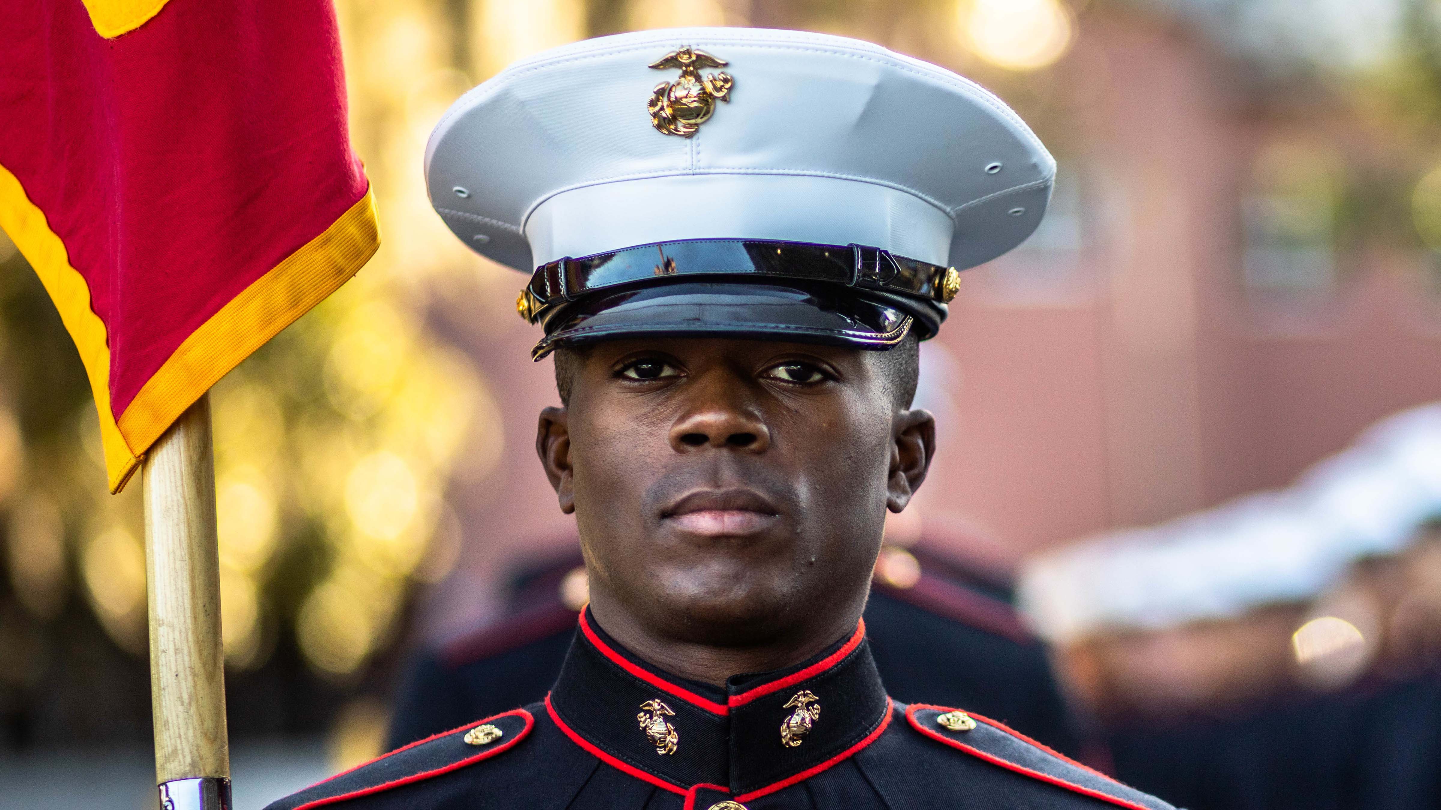 The history of the U.S. Marine Corps' Eagle, Glove and Anchor.