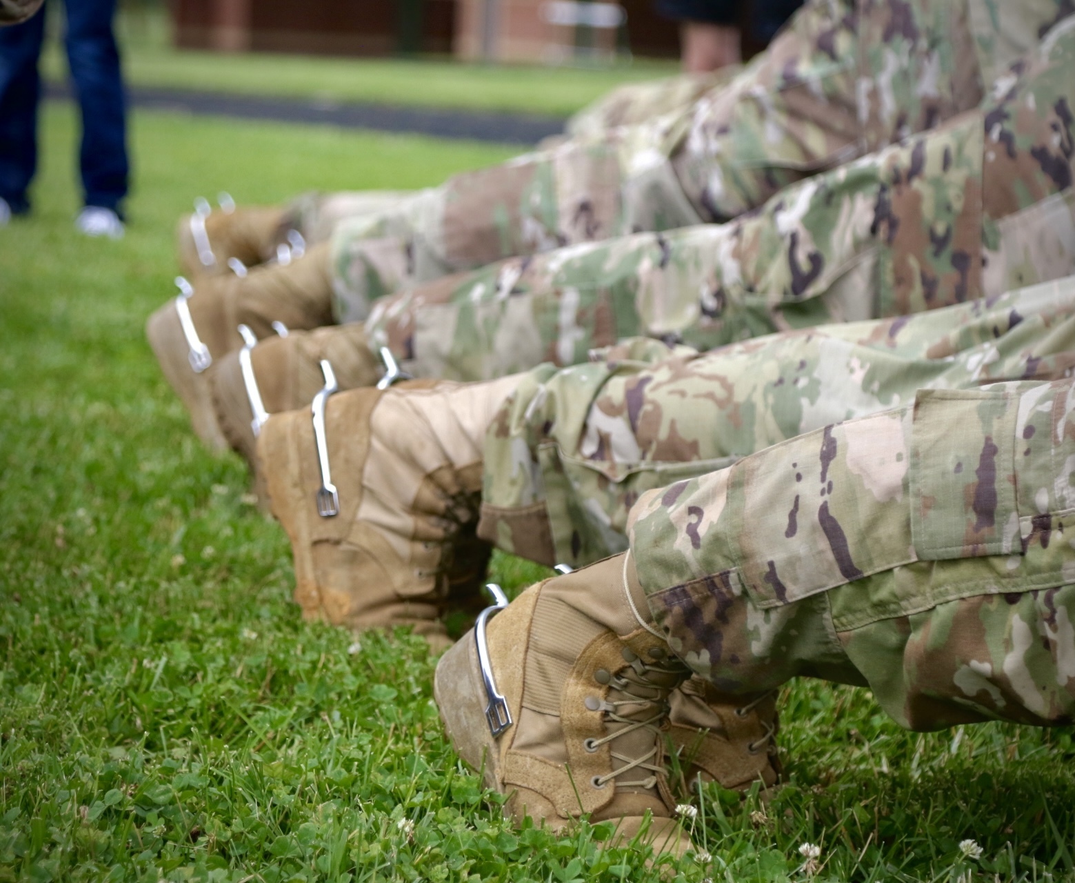 Soldiers assigned to 4th Cavalry, Multifunction Training Brigade, 1st Army Division East, earn their spurs during a Spur Ride, culminating June 2nd, 2022 ar Fort Knox, Kentucky. The Order of the Spur is a Cavalry tradition within the United States Army. Soldiers serving in Cavalry units are inducted into the Order of the Spur after successfully completing a series of evaluations set by the command, culminating in the final test; the "Spur Ride". Induction into the Order of the Spur is for life, and the status travels with the soldier from unit to unit. “By going through the Spur Ride, and earning their Spurs, Soldiers strengthen cohesion and build resilience by overcoming adverse circumstances,” said Maj. Matthew Swim, the executive officer for 4th Battalion, 410th Infantry Regiment, 4th Cavalry, Saber Brigade. “We are very proud of the Soldiers for carrying on the tradition, and earning the Order of the Spur.” (U.S. Army photos by Sgt. Jacob Wachob, 4th CAV MFTB.)