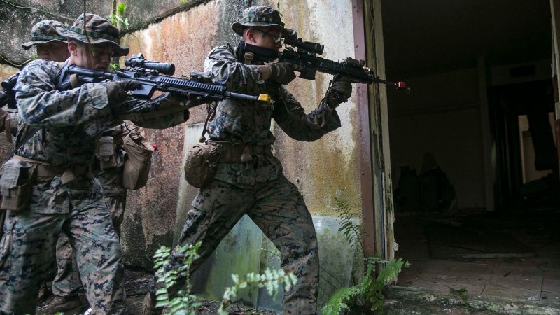 Marines on Guam