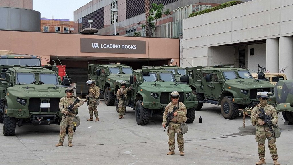 Trump orders 2,000 National Guardsmen to LA amid ICE protests