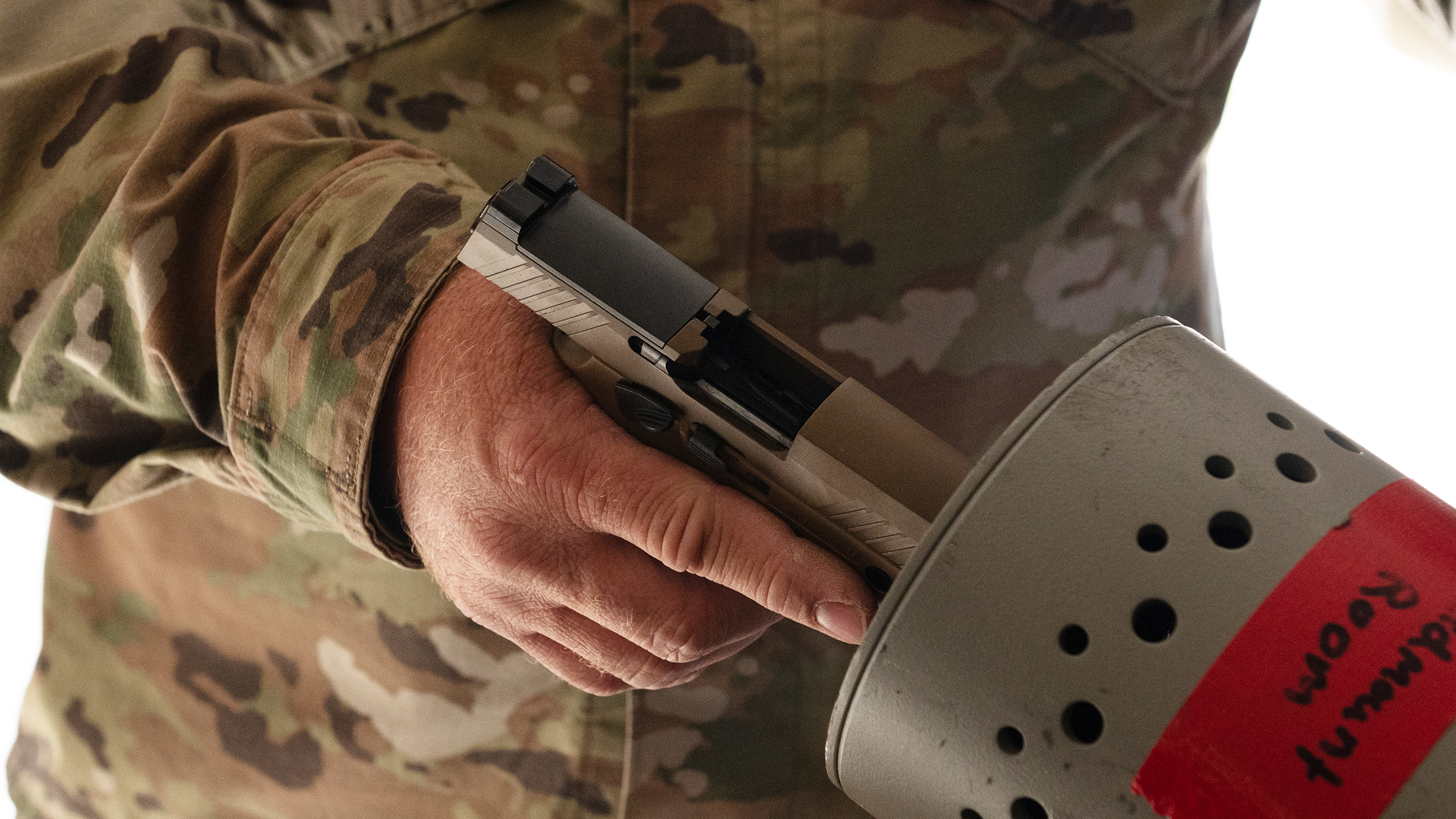 Air Force returns M18 pistols to service across nuclear command