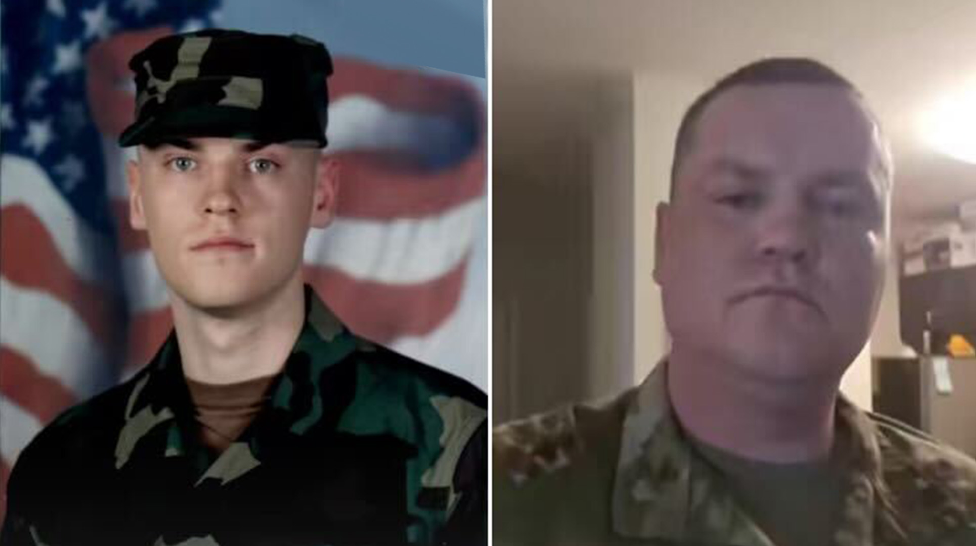 Sgt. 1st Class Jonathan Estridge's TikTok profile highlights old Army photos and a video in which he discusses being counseled and removed from his Army Reserve job for social media posts.