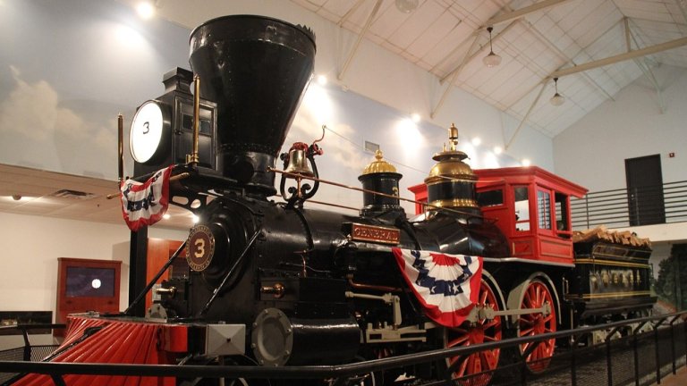 The General train, on display in Georgia.