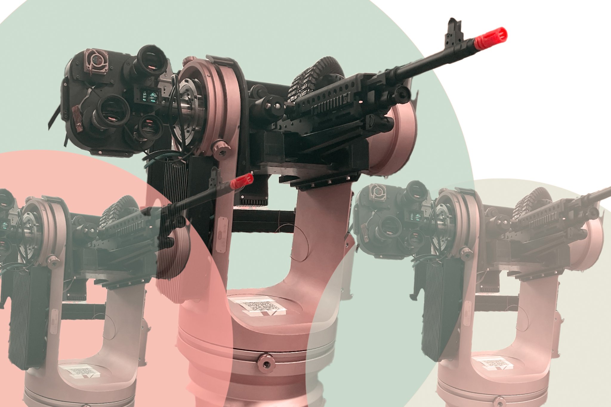 Workers at Allen Control Systems accidentally ordered parts for a Bullfrog weapon system in rose gold rather than black. The company says the military services can order it in this color if they so please.