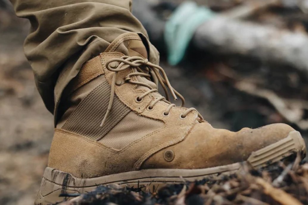 Short combat-style boots like the 6.5-inch-high GoRuck MACV-2 Mid-top as well as sneaker-style boots, would no longer be allowed under new Air Force rules. The new rules require boots to be 8 inches high.
