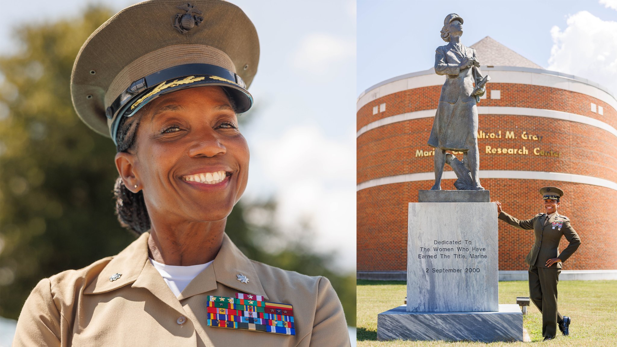 Lt. Col. Rhonda C. Martin is the longest-serving active duty Marine and she is set to retire soon.