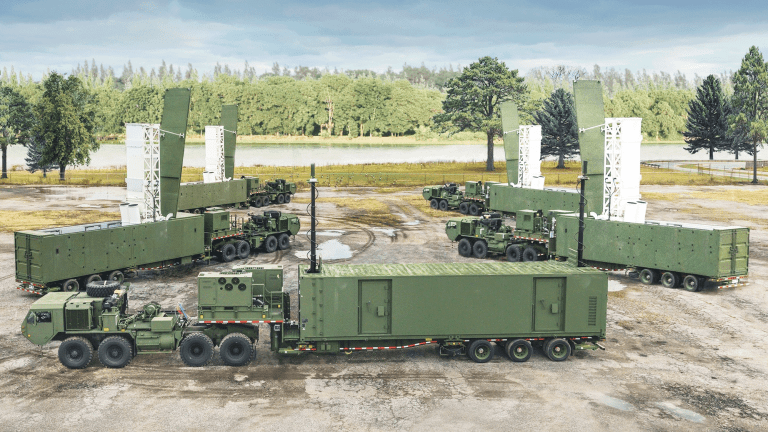 A Typhon missile battery is displayed.