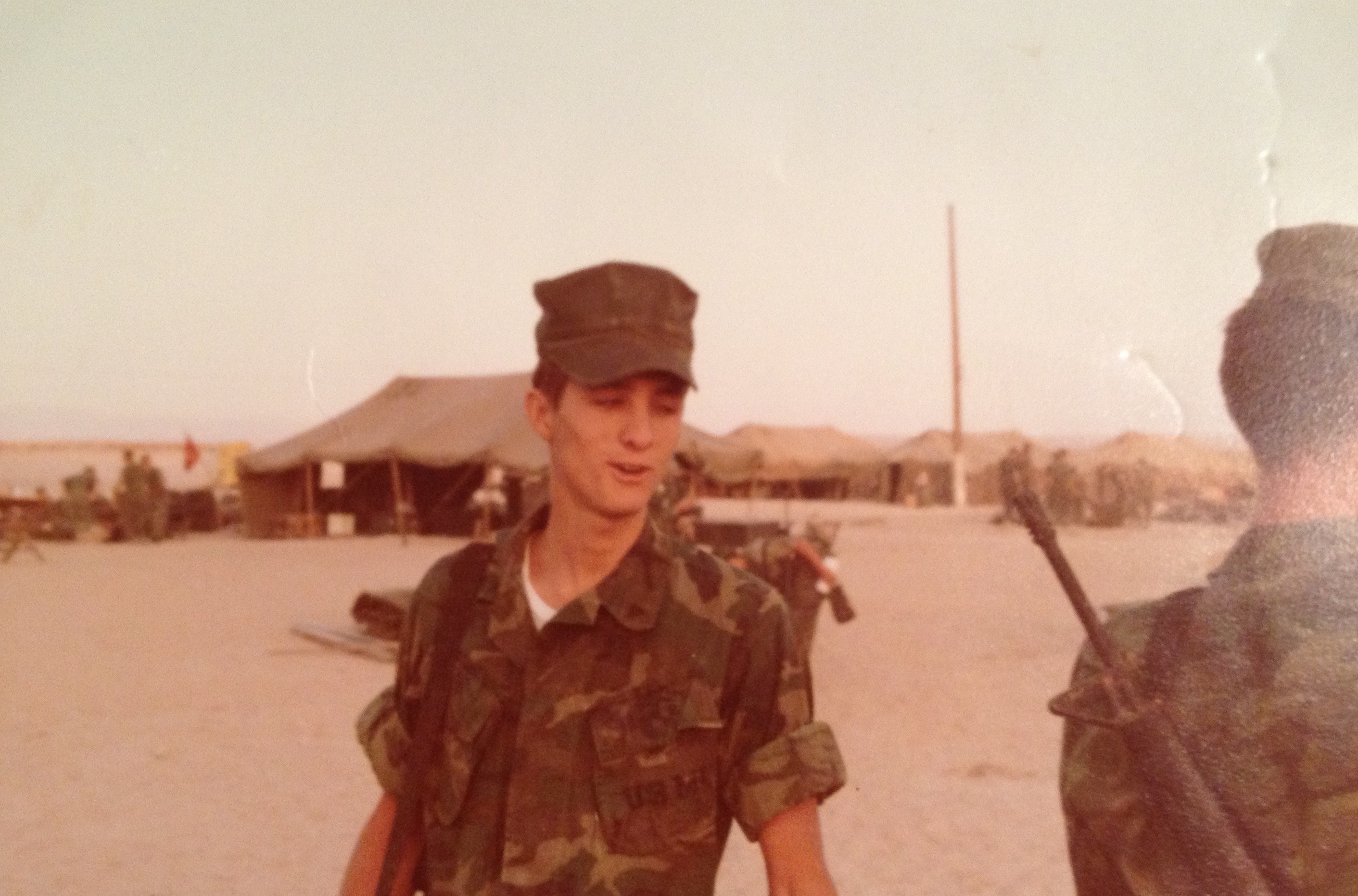 Greg Cope White au Marine Corps Air Ground Combat Center en 1981