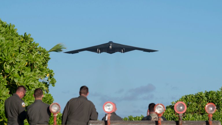 B-2 combat mission