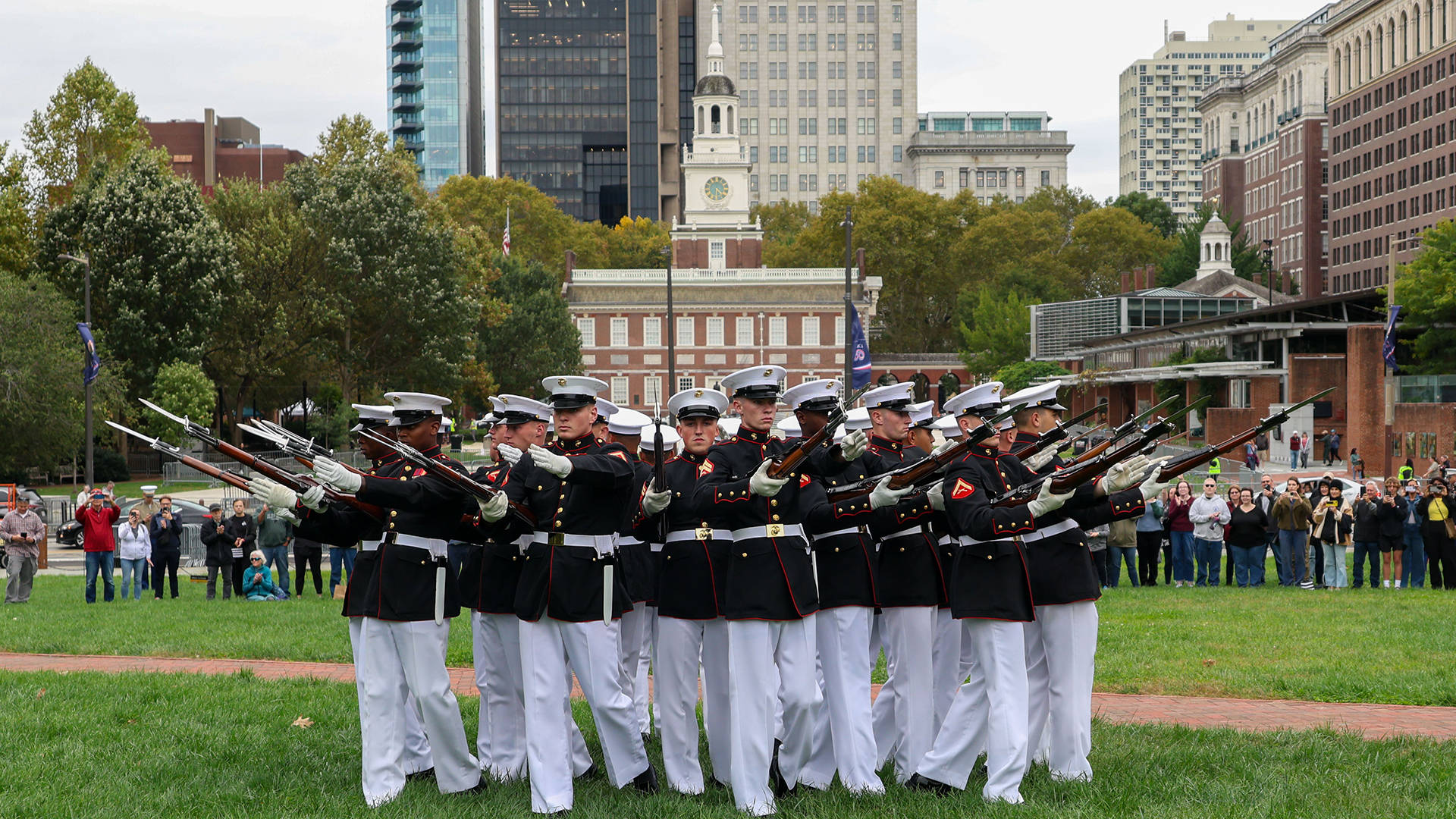 Marine Corps Silent Drill Platoon