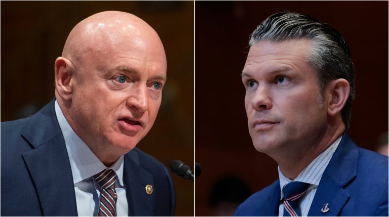 Pentagon officials threatened Monday to recall Sen. Mark Kelly to active duty in the Navy after a Nov. 18 video urging troops to refuse “illegal” orders.