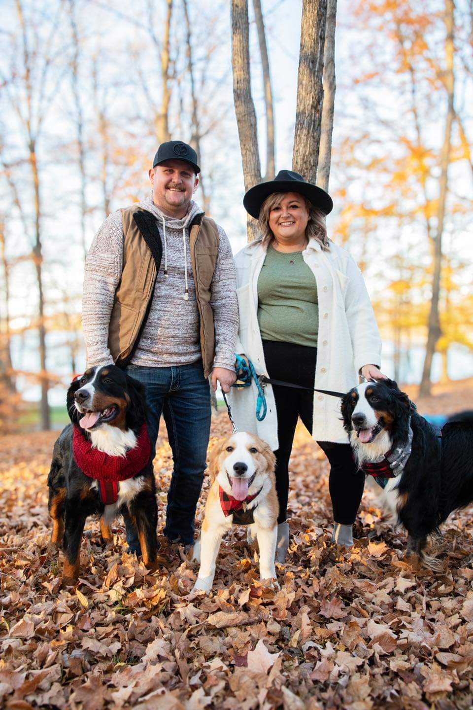 Courtney Deady and her husband, Jordan Deady, an airmen in the Ohio Air National Guard.